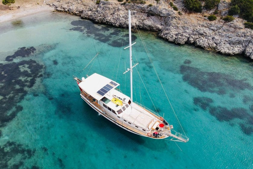 Bodrum Caicco cabina 3  cuccette 7  7  ospiti 18 m Numero dell'inserzione: #12149 2