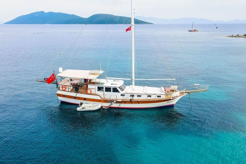 Bodrum Caicco cabina 3  cuccette 7  7  ospiti 18 m Numero dell'inserzione: #12149 3