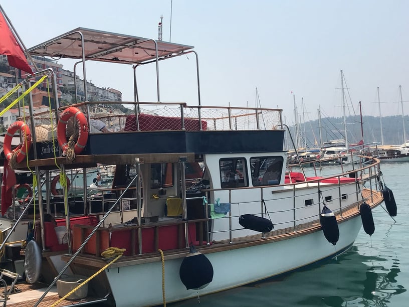 Fethiye Gulet 1 cabin  10 guests 12 m Listing Number: #12236