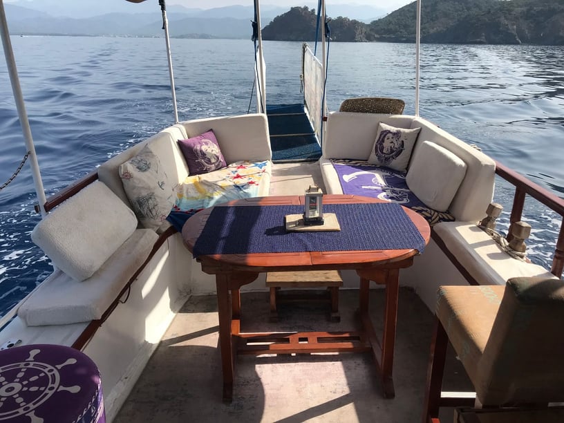 Fethiye Gulet 1 Kabine  10 Gäste 12 m Nummer des Inserats: #12236 4
