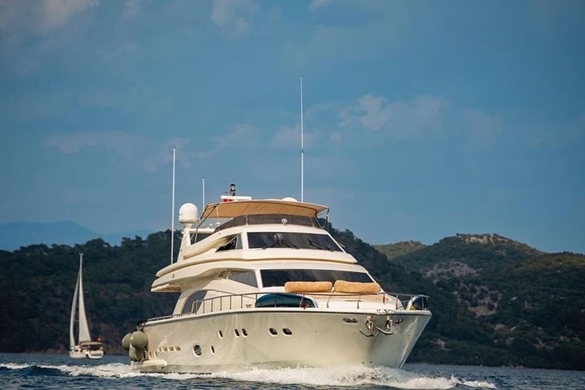 Kekova Yacht à moteur Cabine 3  Couchettes 6  Invités 6  25 m Numéro de l'annonce: #12277 2