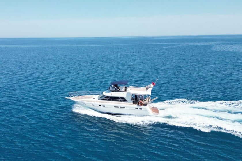 Kemer Motor Yacht   12 guests 17 m Listing Number: #12285