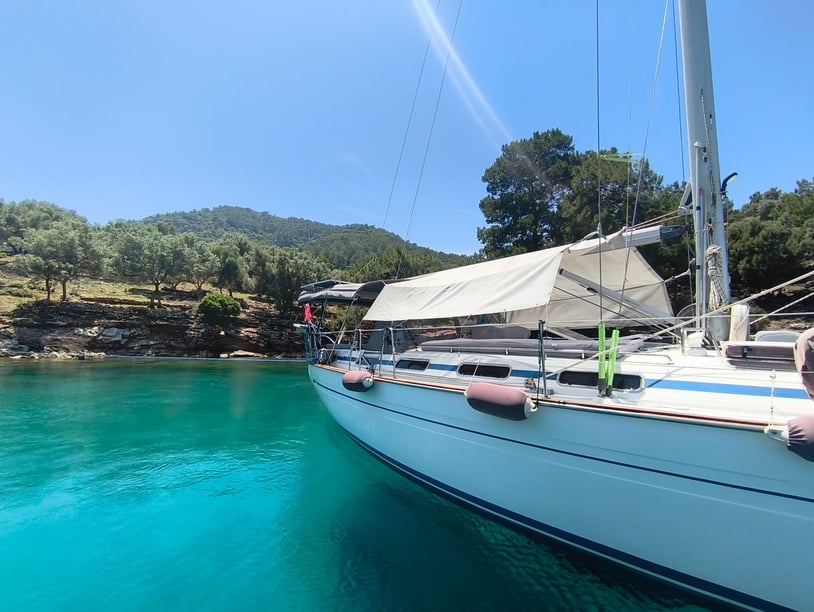 Gocek Sailboat 1 cabin 2 berths 2 guests 13.4 m Listing Number: #12359 2