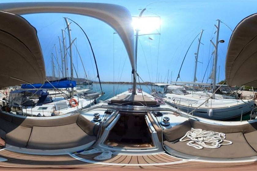 Selimiye Sailboat 2 cabin 6 berths 6 guests 16.06 m Listing Number: #12454 5