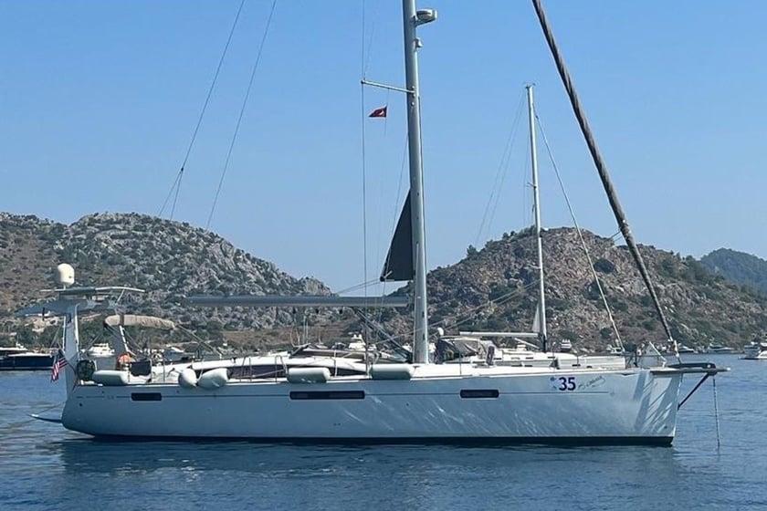Selimiye Sailboat 2 cabin 6 berths 6 guests 16.06 m Listing Number: #12454 4
