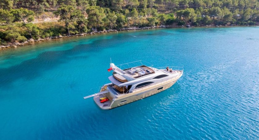 Bodrum Motor Yacht 3 cabin 6 berths 10 guests 19 m Listing Number: #12465 3