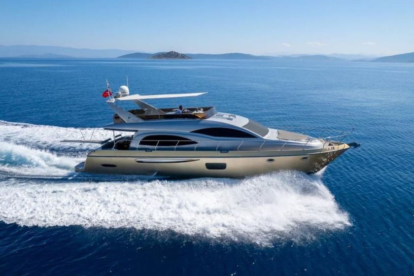 Bodrum Motor Yacht 3 cabin 6 berths 10 guests 19 m Listing Number: #12465