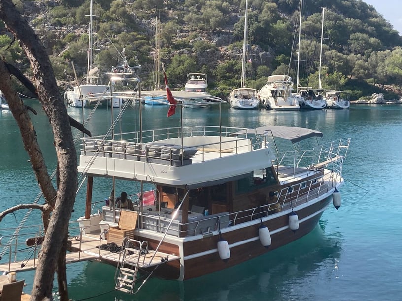 Gocek Gulet Cabine 2  4  slaapplaatsen 8  gasten 12 m Lijstnummer: #12473 2