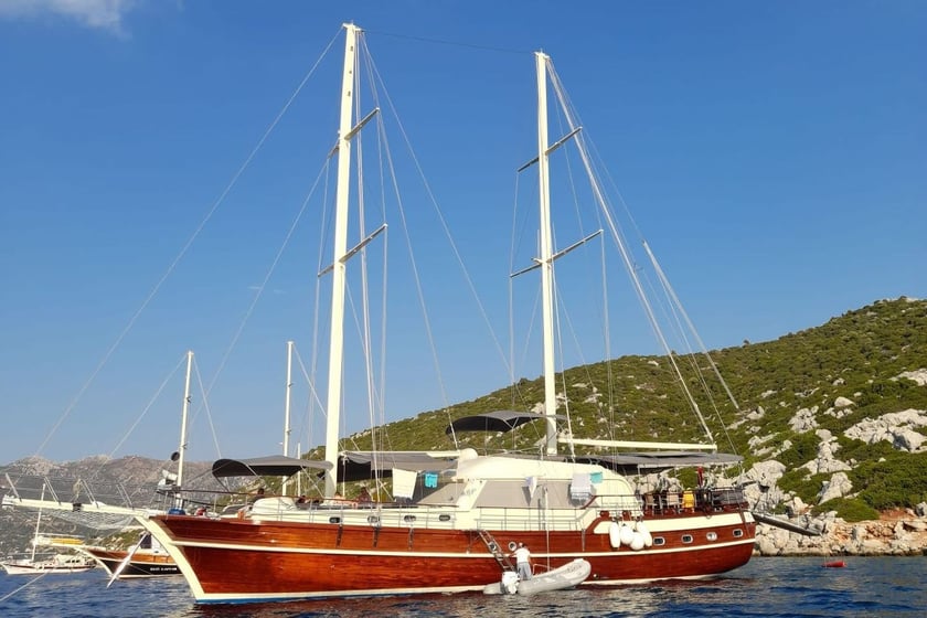 Bozburun Gulet 5 cabin 10 berths 10 guests 24 m Listing Number: #12531