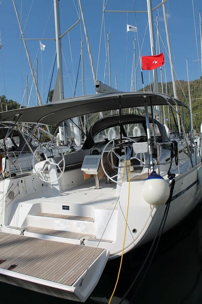 Gocek Sailboat 4 cabin 8 berths 10 guests 14.27 m Listing Number: #12587 2