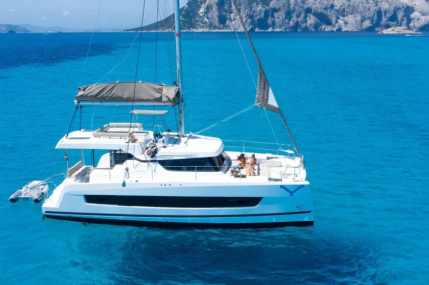 Porto Rotondo Catamaran 4 cabin 8 berths 8 guests 12.33 m Listing Number: #12679