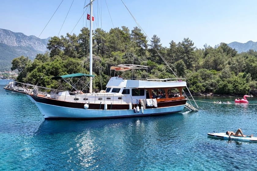 Marmaris Gulet   7  gasten 18 m Lijstnummer: #12742