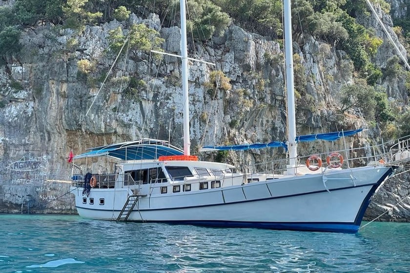 Gocek Gulet Cabine 6  12  slaapplaatsen 12  gasten 22.6 m Lijstnummer: #12743