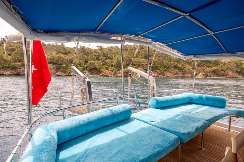 Göcek Gulet 6 Kabine 12 Liegeplätze 12 Gäste 22.6 m Nummer des Inserats: #12743 5