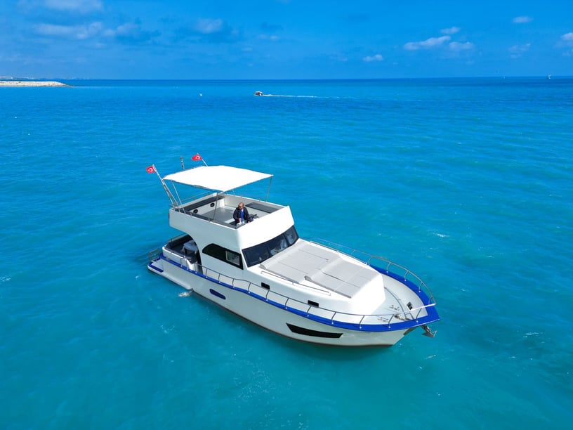Antalya Motoryacht 1 Kabine  12 Gäste 14 m Nummer des Inserats: #12783 5