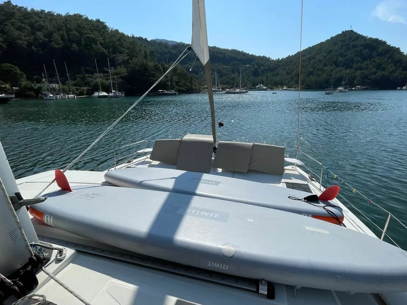 Orhaniye Catamaran 5 cabin 12 berths 12 guests 14.31 m Listing Number: #12784 5