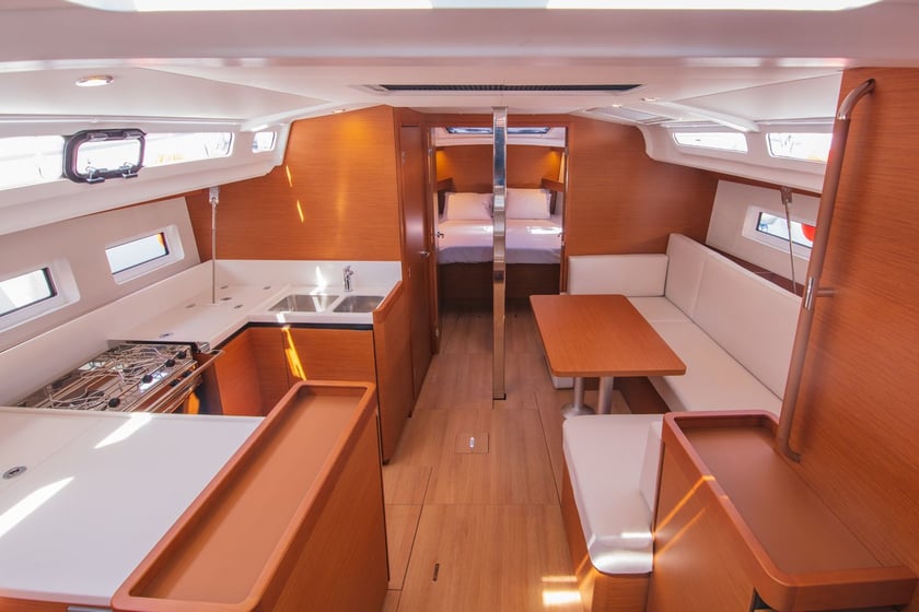 Kas Voilier Cabine 4  Couchettes 8  Invités 8  13.39 m Numéro de l'annonce: #12799 4