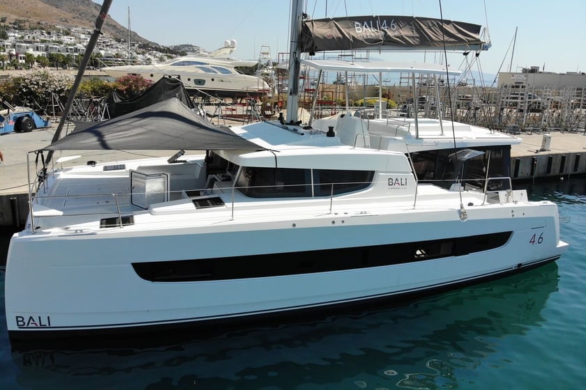 Gocek Catamaran 6 cabin 10 berths 10 guests 14.28 m Listing Number: #12851