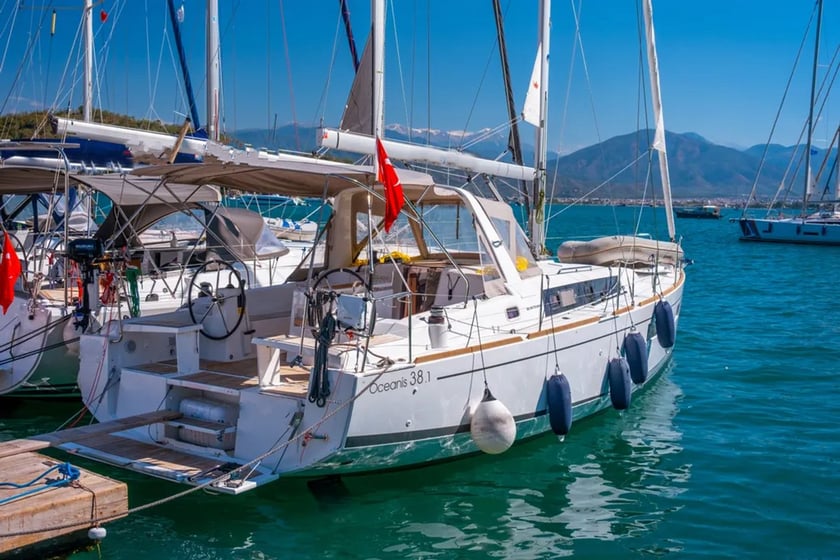 Fethiye Sailboat 3 cabin 8 berths 8 guests 11.13 m Listing Number: #12856 4