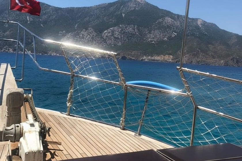 Adrasan Gulet   35  gasten 14 m Lijstnummer: #12875 5