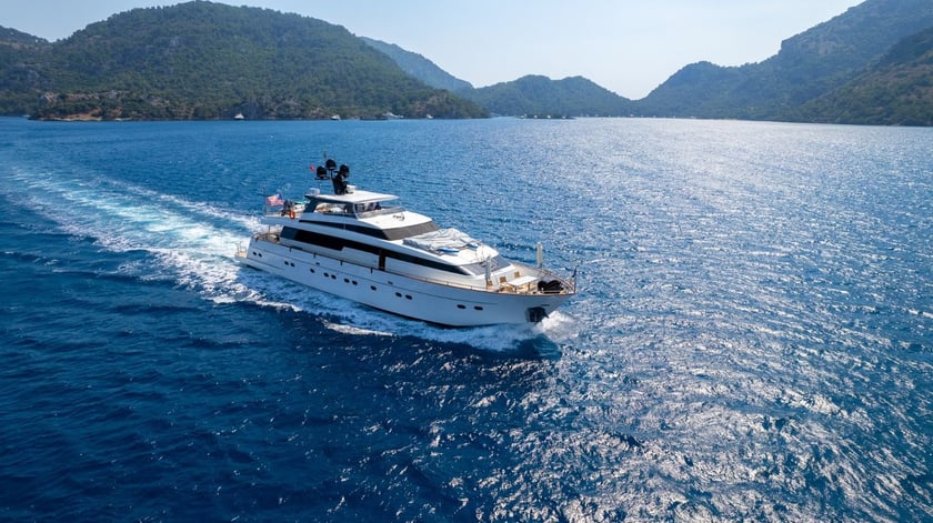 Selimiye Motor Yacht 4 cabin 8 berths 8 guests 32 m Listing Number: #12895