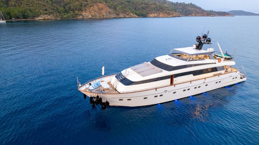 Selimiye Motor Yacht 4 cabin 8 berths 8 guests 32 m Listing Number: #12895 3