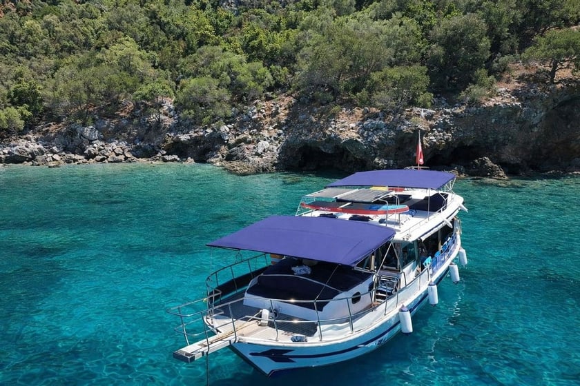 Dalyan Gulet   12  gasten 13 m Lijstnummer: #12927