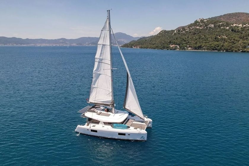 Marmaris Catamarano cabina 4  cuccette 8  8  ospiti 42 ft Numero dell'inserzione: #12978