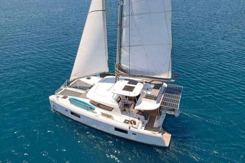 Marmaris Catamarano cabina 4  cuccette 8  8  ospiti 42 ft Numero dell'inserzione: #12978 4