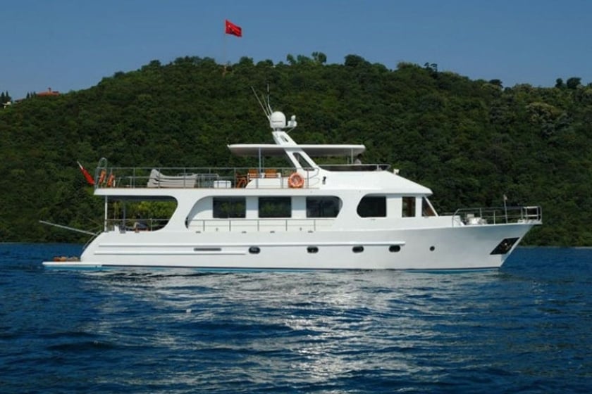 Arnavutkoy Motor Yacht   35 guests 22 m Listing Number: #13031 2