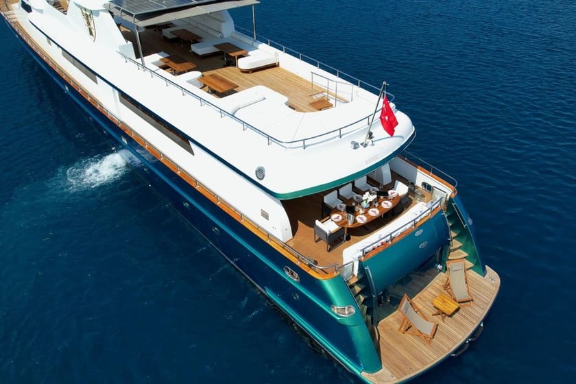 Bodrum Motor Yacht 5 cabin 12 berths 50 guests 50 m Listing Number: #13042 2