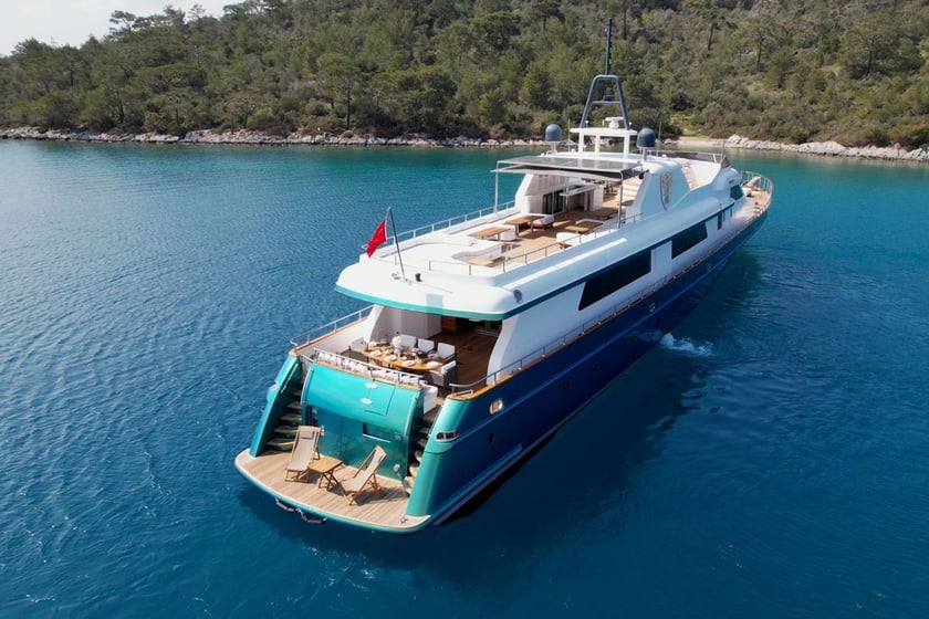 Bodrum Motor Yacht 5 cabin 12 berths 50 guests 50 m Listing Number: #13042 4