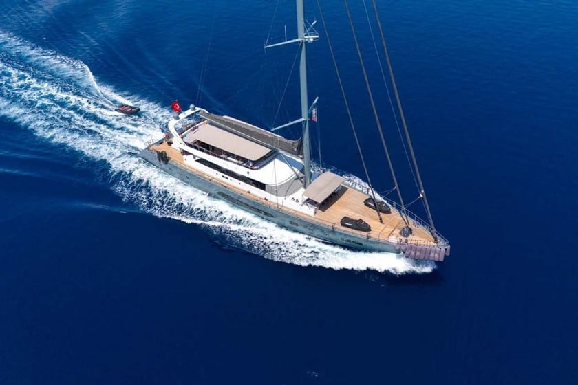 Gocek Gulet 5 cabin 10 berths 10 guests 47 m Listing Number: #13054