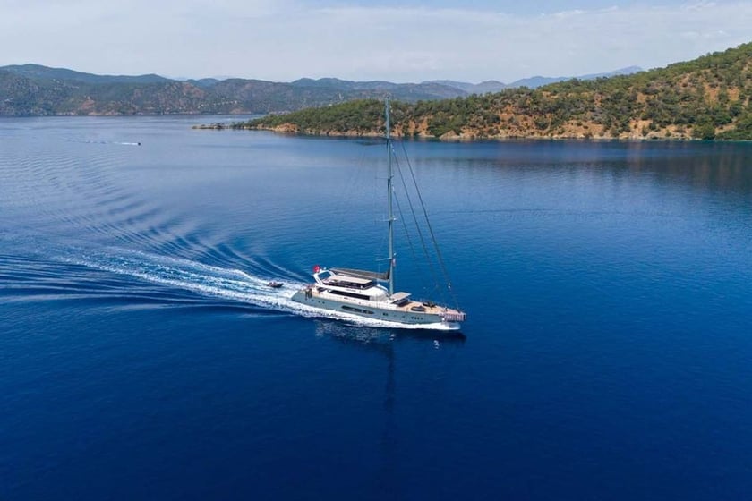 Gocek Gulet 5 cabin 10 berths 10 guests 47 m Listing Number: #13054 2