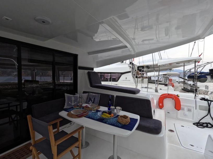 Gocek Catamaran 4 cabin 8 berths 8 guests 42 ft Listing Number: #13140 2