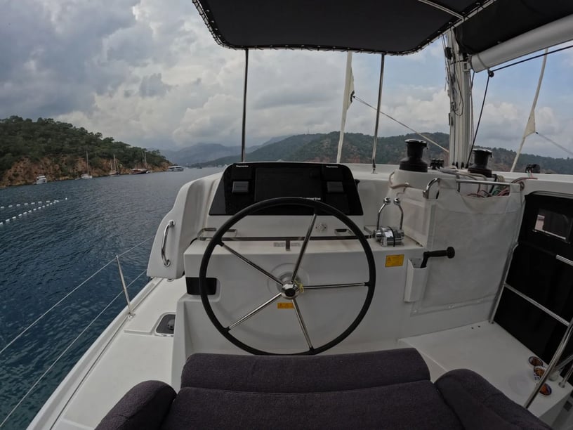 Gocek Catamaran 4 cabin 8 berths 8 guests 42 ft Listing Number: #13140 5