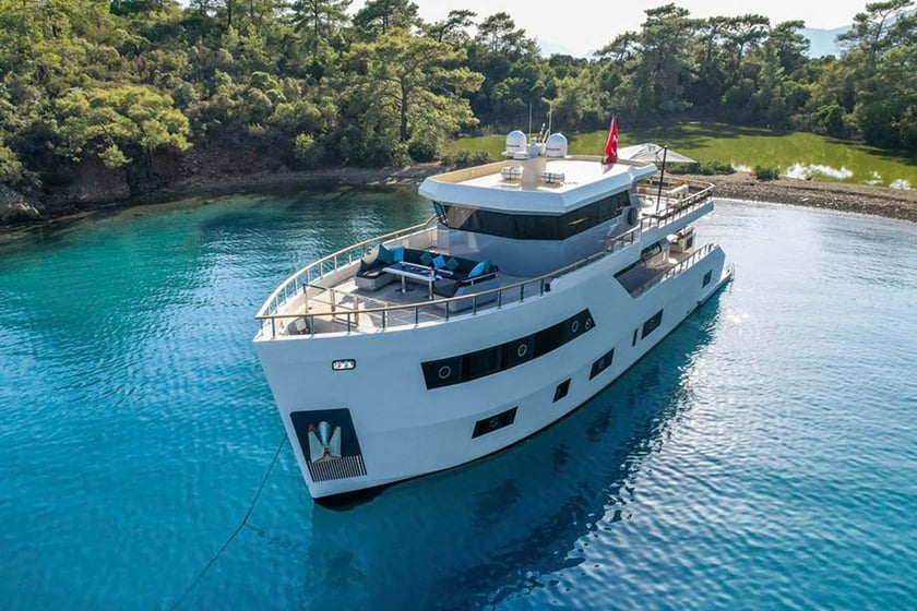 Fethiye Motorjacht Cabine 5  11  slaapplaatsen 11  gasten 30 m Lijstnummer: #13160