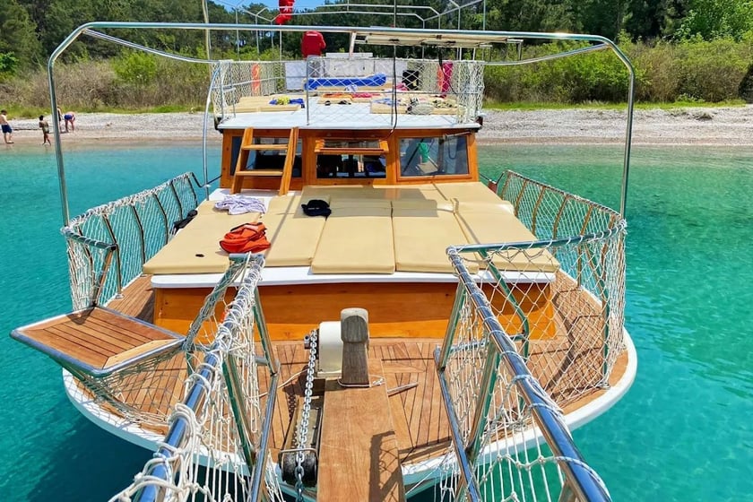 Antalya Gulet   35 guests 13.5 m Listing Number: #13273 2