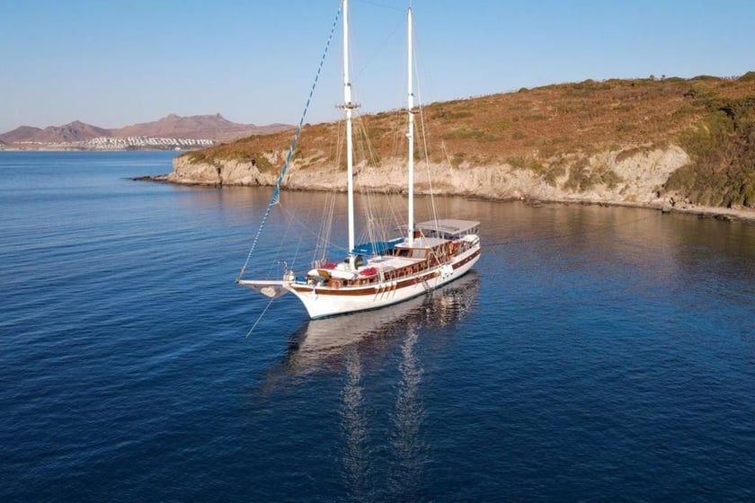 Bodrum Caicco cabina 7  cuccette 18  18  ospiti 30 m Numero dell'inserzione: #13345 5