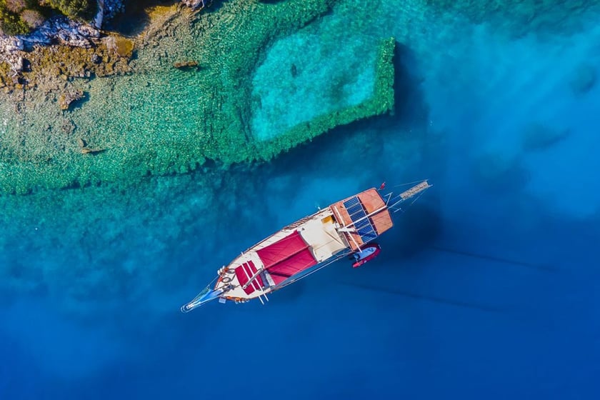 Kekova Gulet Cabine 5  10  slaapplaatsen 12  gasten 21 m Lijstnummer: #13377 2
