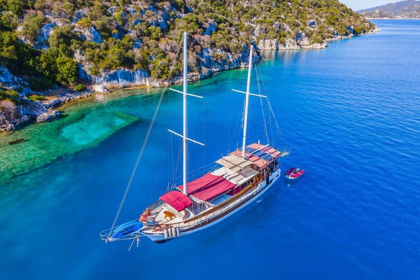 Kekova Gulet Cabine 5  10  slaapplaatsen 12  gasten 21 m Lijstnummer: #13377 5