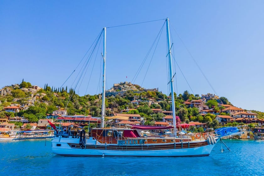 Kekova Gulet Cabine 5  10  slaapplaatsen 12  gasten 21 m Lijstnummer: #13377 3