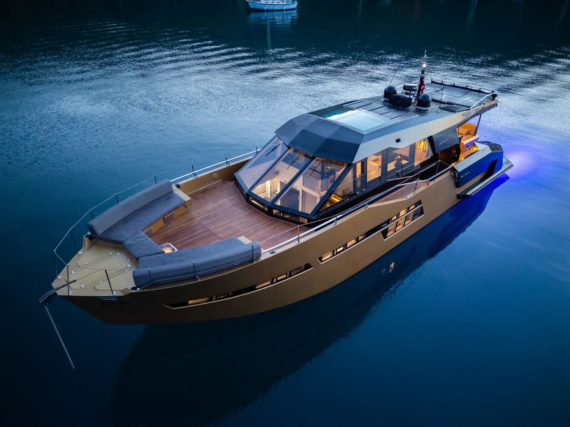Gocek Yate a motor Cabina 3  6  literas 6  invitados 20 m Número de anuncio: #13382 2