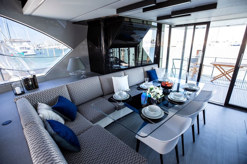 Olbia Catamaran 5 cabin 10 berths 12 guests 14.95 m Listing Number: #13429 5