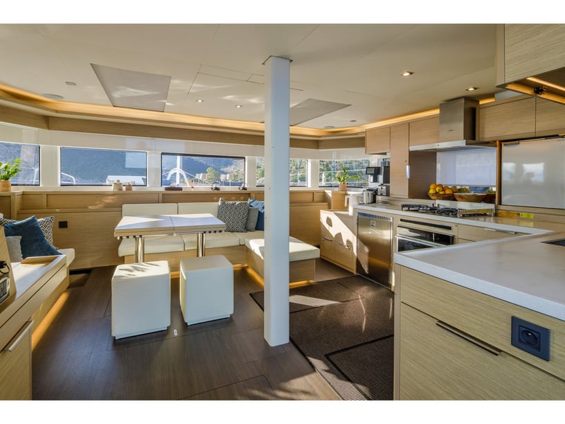 Athens Catamaran 4 cabin 8 berths 8 guests 16.9 m Listing Number: #13504 2