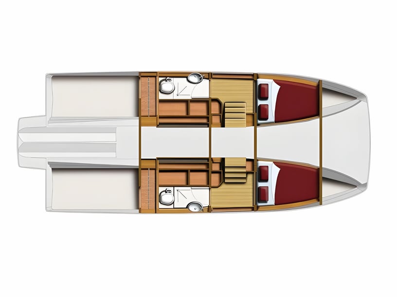 Cannigione Motorboot 2 Kabine 4 Liegeplätze 18 Gäste 11 m Nummer des Inserats: #13690 2