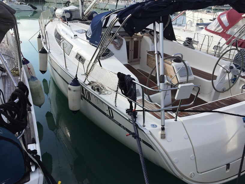 Portisco Sailboat 3 cabin 7 berths 7 guests 12.35 m Listing Number: #1372 3