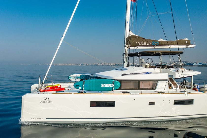 Athens Catamaran 5 cabin 10 berths 10 guests 16.85 m Listing Number: #13816