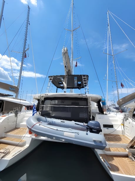 Nydri Katamaran 6 Kabine 11 Liegeplätze 11 Gäste 13.99 m Nummer des Inserats: #13827 4