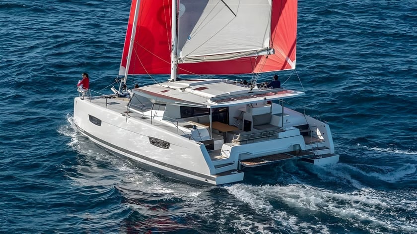 Cogolin Catamaran 4 cabin 8 berths 9 guests 12.58 m Listing Number: #13853 3